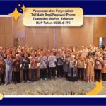 Pelepasan dan Penyerahan Tali Asih ITS Wujudkan Penghargaan bagi Pegawai Purna Tugas dan Wafat Sebelum BUP