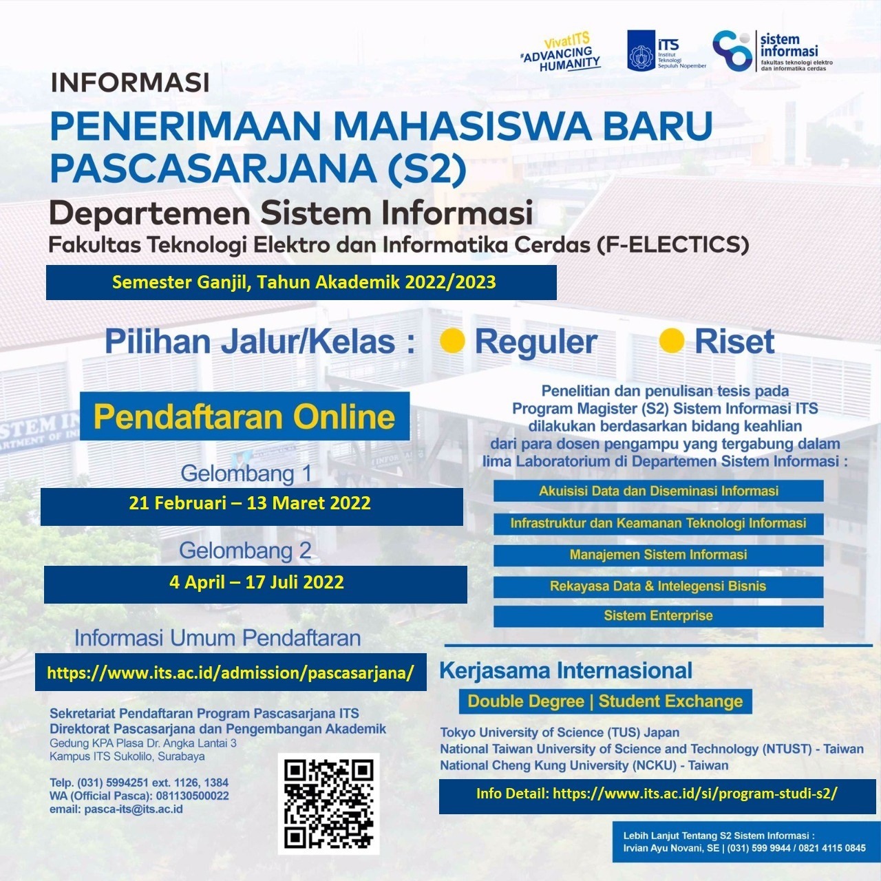 Program Magister Sistem Informasi - Departemen Sistem Informasi