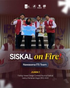 Juara 1 pada Nautica Festival IPB 2025