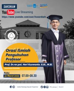 Orasi Ilmiah Pengukuhan Professor (Prof. Dr. rer. pol. Heri Kuswanto, S.Si., M.Si.)
