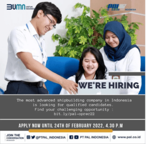 PT. PAL Indonesia (Persero)_Hiring 2022