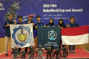 Tim Robot ITS Borong 24 Penghargaan di FIRA RoboWorld Cup 2023