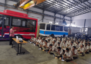 Kunjungan Industri SMK PGRI 1 Gresik Hari Pertama