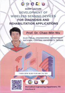 Guest Lecture Development Of Wireless Sensing Devices For Diagnosis And Rehabilitation Applications