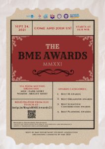The 12th BME Awards Semester Genap 2020/2021