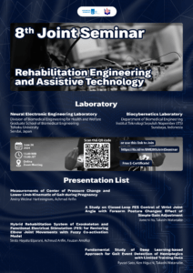 8th Joint Seminar on  Rehabilitation Engineering and Assistive Technology