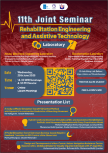 11th Joint Seminar on Rehabilitation Engineering and Assistive Technology