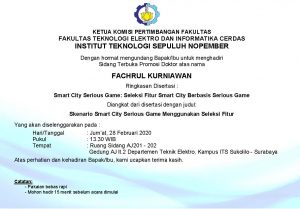 Sidang Terbuka Promosi Doktor Fachrul Kurniawan