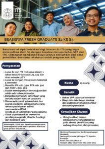 Beasiswa Fresh Graduate