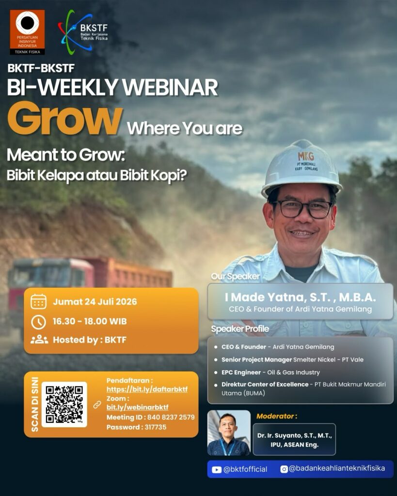 Menemukan Tempat Terbaik untuk Bertumbuh melalui BKTF–BKSTF BI-Weekly Webinar
