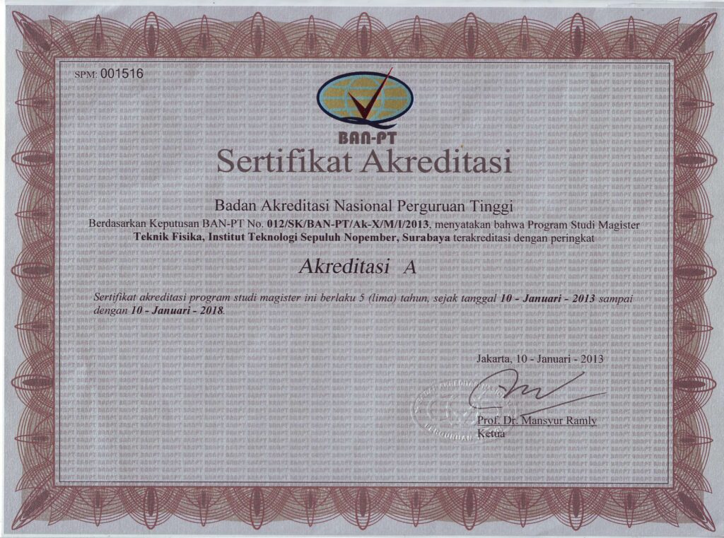 AKREDITASI 2013 - 2018