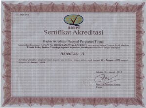AKREDITASI 2013 - 2018