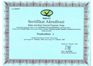 AKREDITASI 2018 - 2023