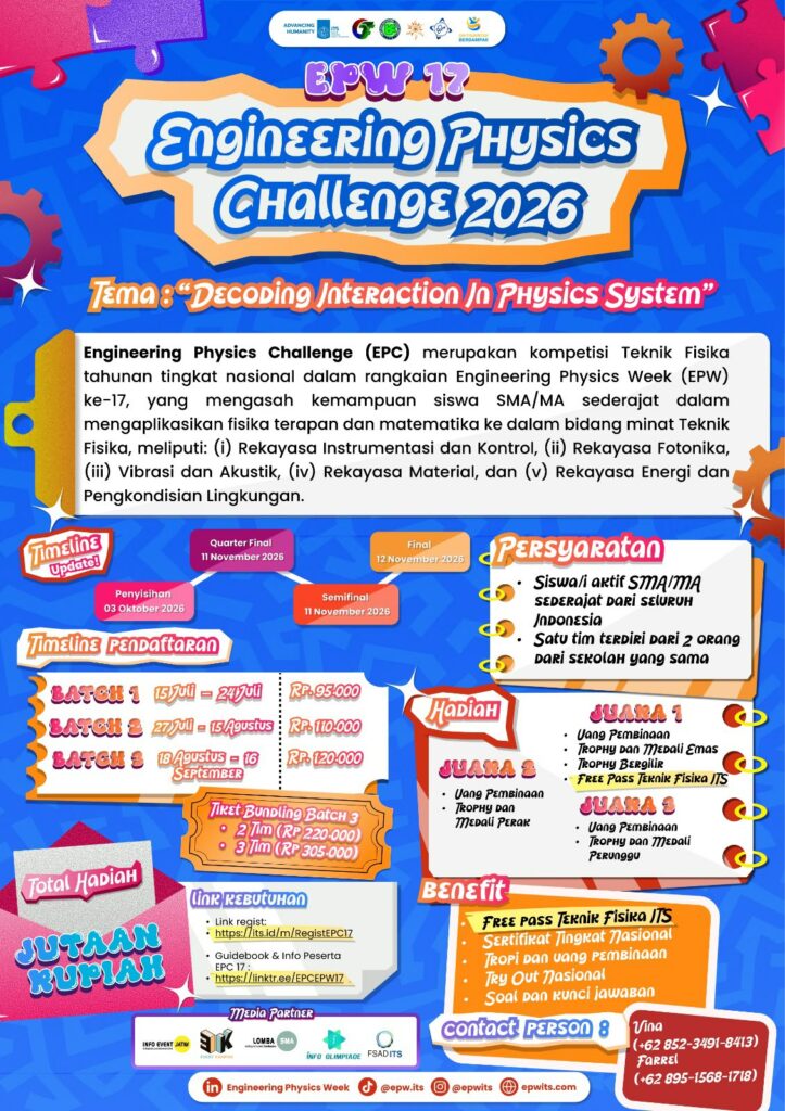 Engineering Physics Challenge 2026
