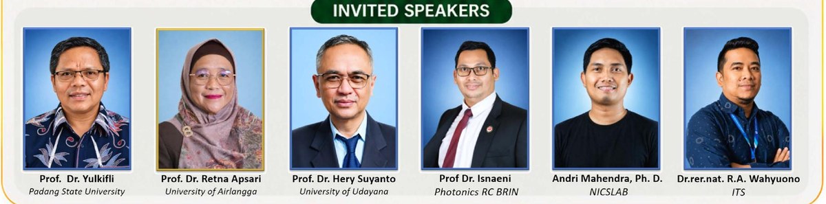 Enam pembicara undangan ISPhoA 2026