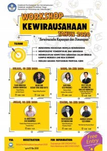 Workshop Kewirausahaan 2020 by DIRJEN DIKTI