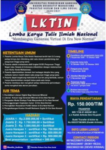 [Kompetisi] Lomba Karya Tulis Ilmiah Nasional by Universitas Pendidikan Ganesha