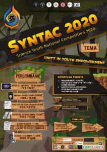 [Kompetisi] Science Youth National Competition (SYNTAC 2020): Unity in Youth Empowerment