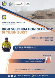 Online Seminar “High Sulphidation Geology di Tujuh Bukit”