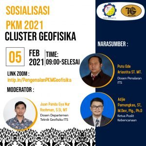 Sosialisasi PKM 2021 – Cluster Geofisika