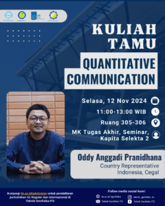 Kuliah Tamu “Quantitative Communication”