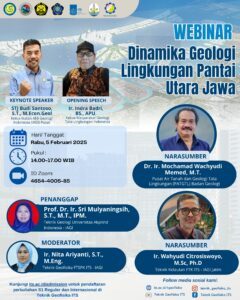 Webinar “Dinamika Geologi Lingkungan Pantai Utara Jawa”