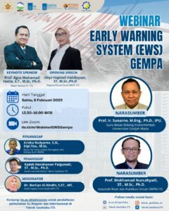 Webinar Early Warning System (EWS) Gempa