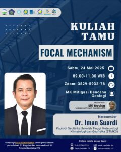 Kuliah Tamu “FOCAL MECHANISM”