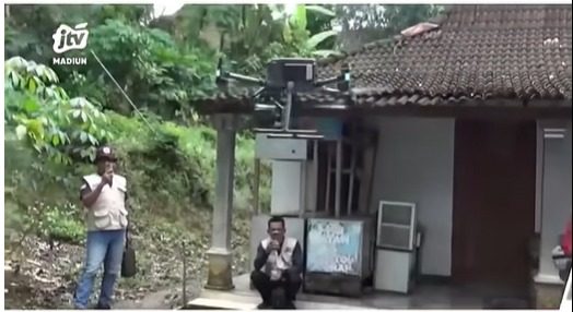 Tim Kaji Cepat ITS Lakukan Pemetaan Tanah Retak Dengan Lidar