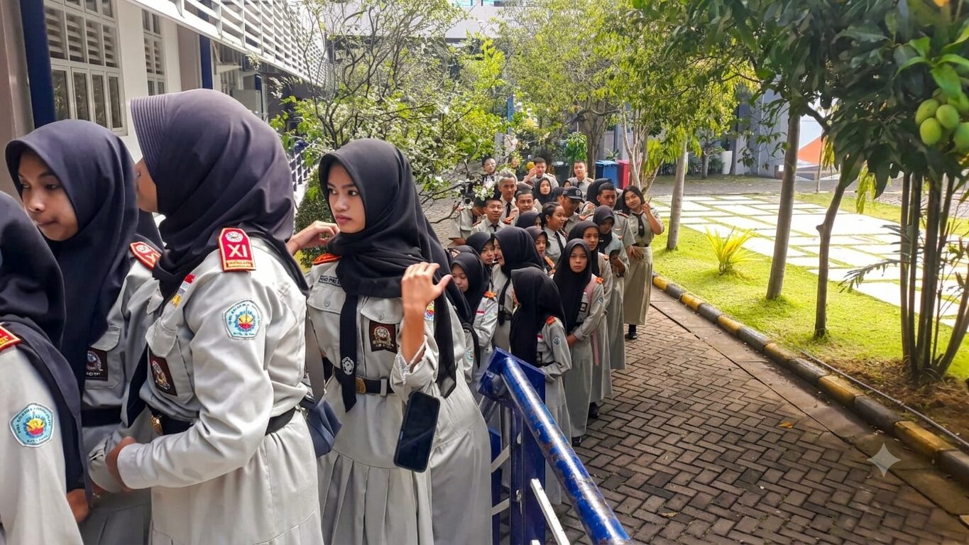 SMKN 1 Singosari Goes to Geomatika ITS