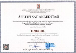 Teknik Sipil Sarjana Terapan ITS Raih Akreditasi Unggul LAM Teknik: Prestasi Gemilang Akhir Tahun 2024