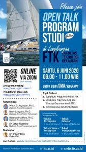 Open Talk Program Studi di lingkungan FTK ITS