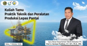 Kuliah Tamu di PEM Akamigas Cepu, Prof Herman Pratikno Kupas Teknologi Bangunan Laut