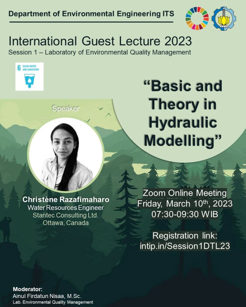 "Illustration of basic hydraulic modeling concepts, showing water flow in systems like rivers and pipes. The image highlights key factors such as flow velocity, discharge, and pressure, as well as different types of models used to simulate water behavior for design and management purposes."