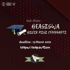 Scholarship Substitute Bidikmisi