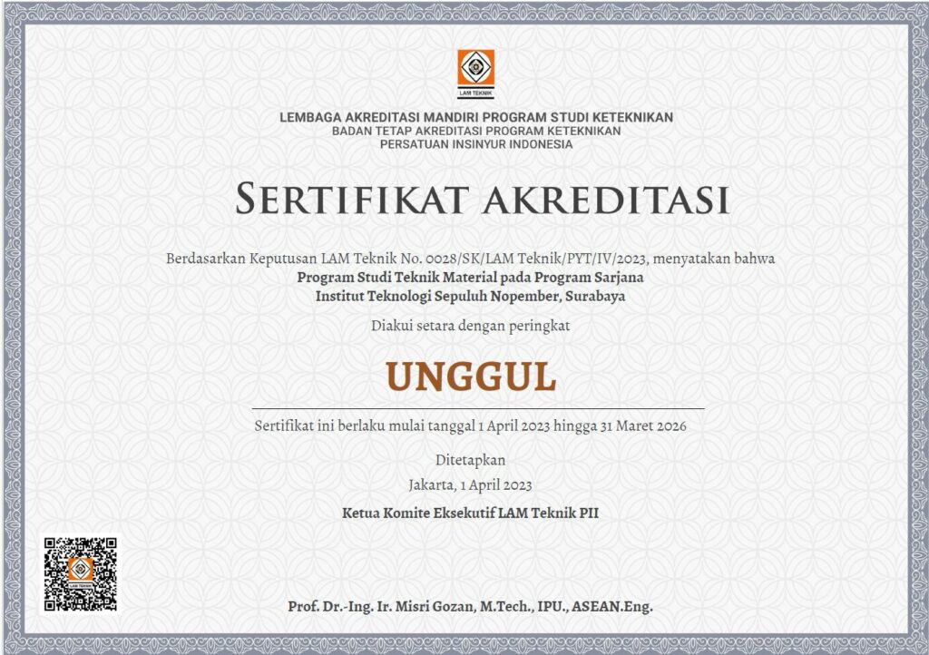 Sertifikat dan Akreditasi