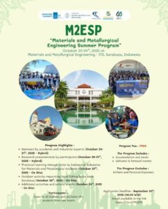 M2ESP “Materials and Metallurgical Engineering Summer Program”