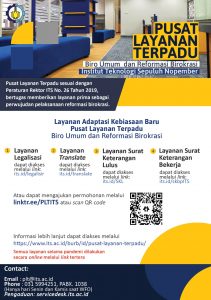 Pusat Layanan Terpadu ITS di Era New Normal