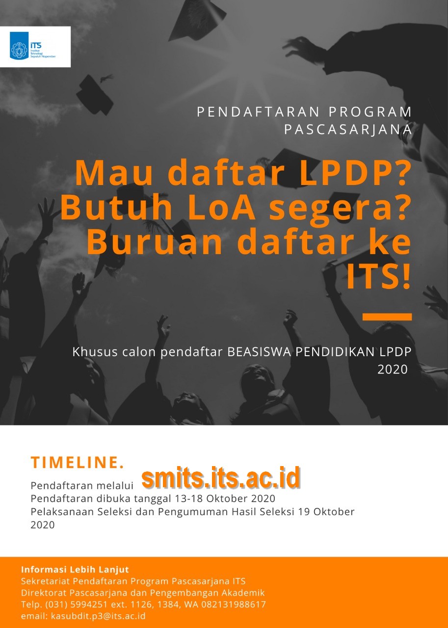Beasiswa LPDP S2 ITS - Departemen Teknik Sipil