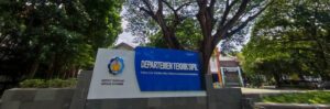 Papan Nama Departemen teknik Sipil ITS