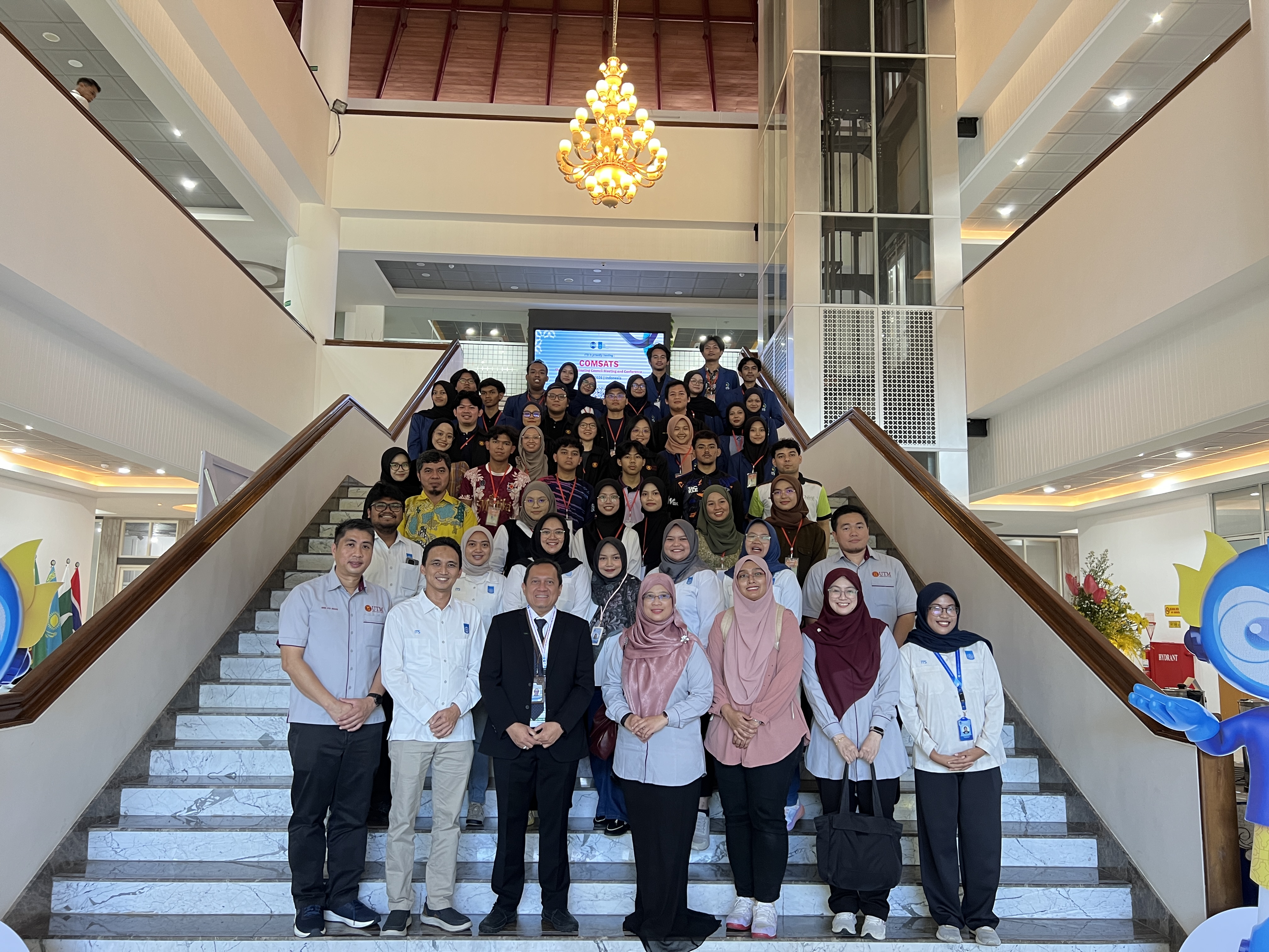 Opening ceremony of the 2026 Global Community Outreach attended by university leaders, faculty advisors, and participants from ITS, UTM, UTP, and UNITEN.
