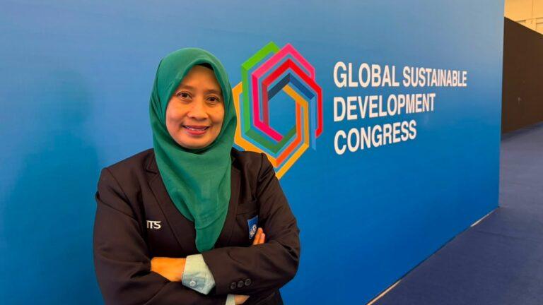 Secretary of the Institute, Prof. Dr. Ir. Umi Laili Yuhana, S.Kom., M.Sc., C.R.P., as one of the ITS delegates at GSDC 2026.