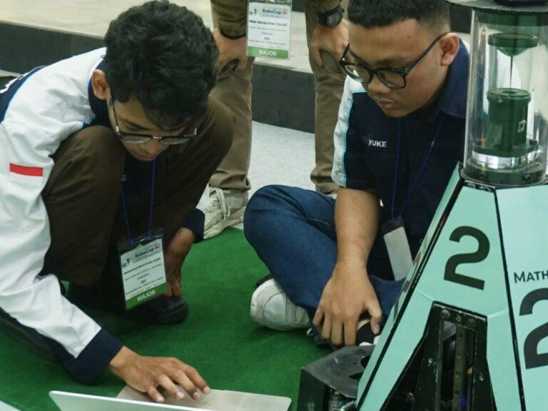 The IRIS ITS Team preparing their flagship robot for the RoboCup 2026 event in Songdo City, South Korea