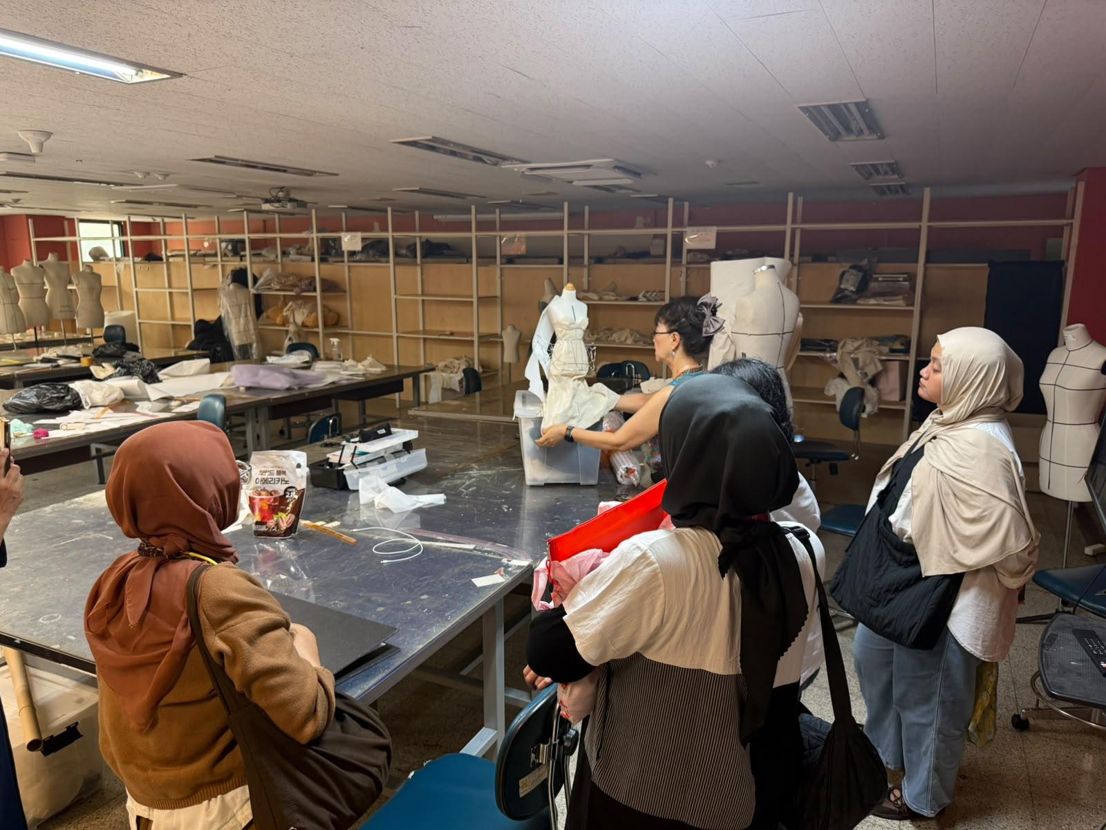 Productive meetings with Sejong University's Fashion Design Department enabled ITS representatives to establish teaching and research collaborations supporting sustainable fashion innovation.