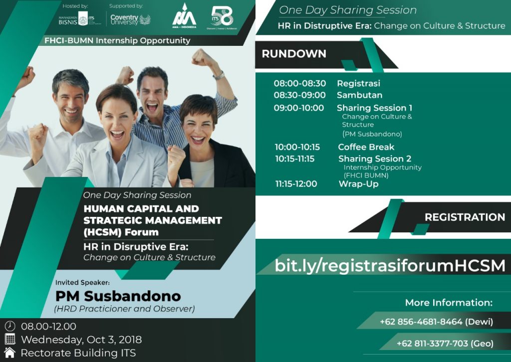 Human Capital and Strategic Management Forum – ITS Business Management