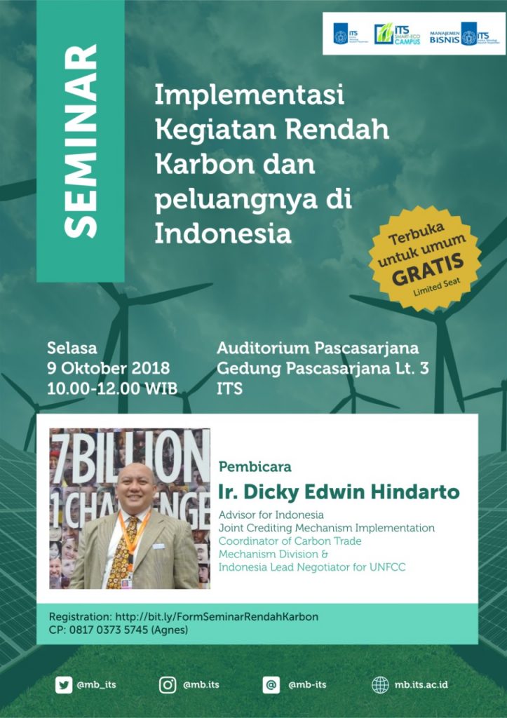 Seminar on Implementation of Low Carbon Activities and Opportunities in Indonesia