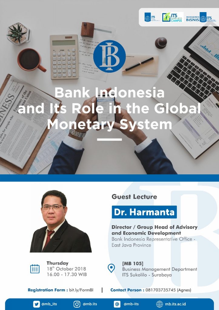 Bank Indonesia Guest Lecture