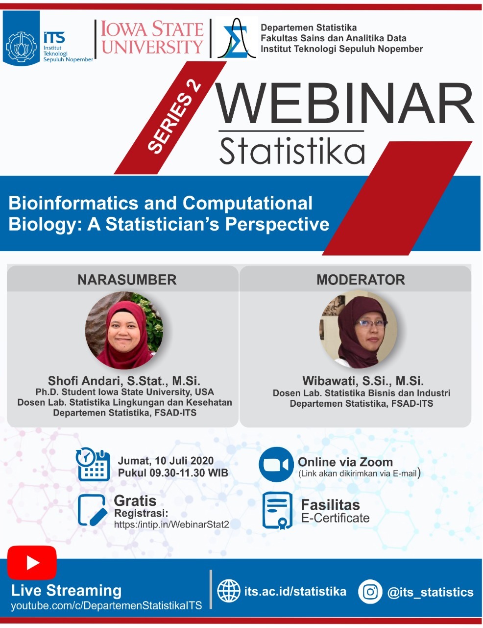 Webinar Statistics Departement Institut Teknologi Sepuluh Nopember