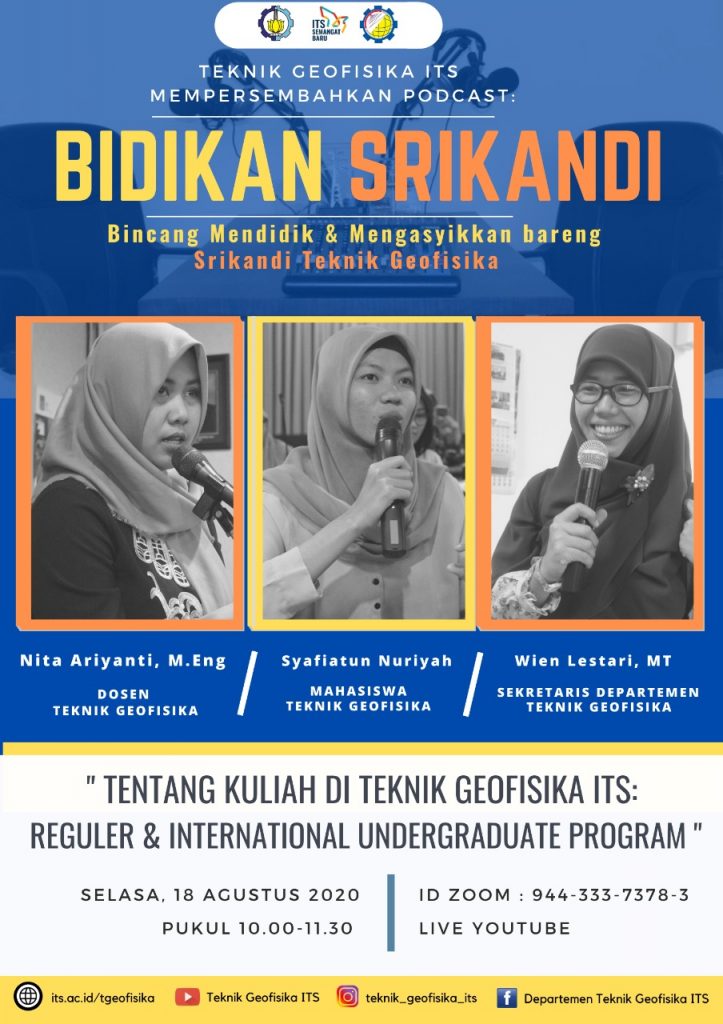 Podcast of Geophysical Engineering : Bincang Srikandi