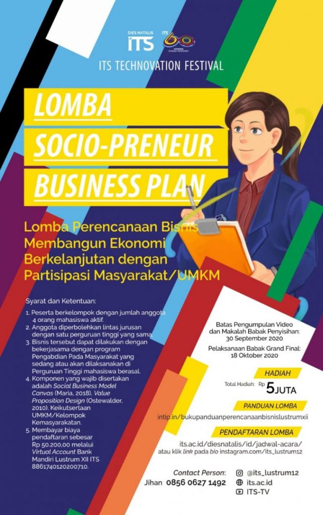 Lustrum ITS : Socio-preneur Business Plan